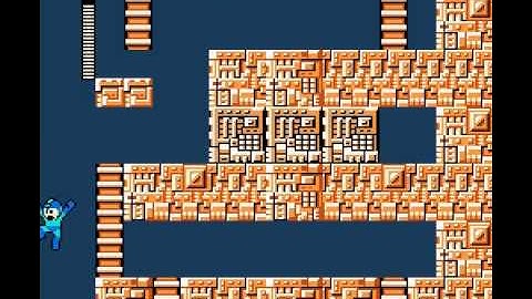 Mega Man Realtime Early Magnet Beam