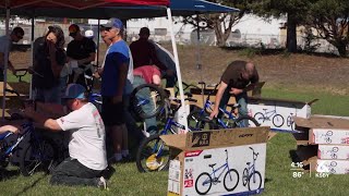 San Luis Obispo engineering company partners with Wish for Wheels to build bikes for local kids