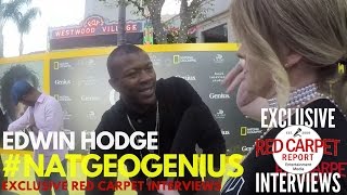 Edwin Hodge #SIXonHistory interviewed at National Geographic’s 