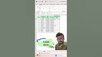 Excel Interview Question 😰‼️Learn Excel Functions in Hindi #excel #exceltricks #exceltips #shorts