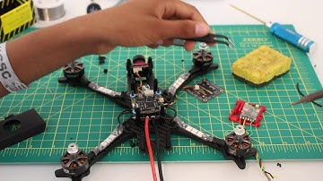 HOW TO BUILD A DRONE - Part 4 - Attaching the Camera and Video Transmitter