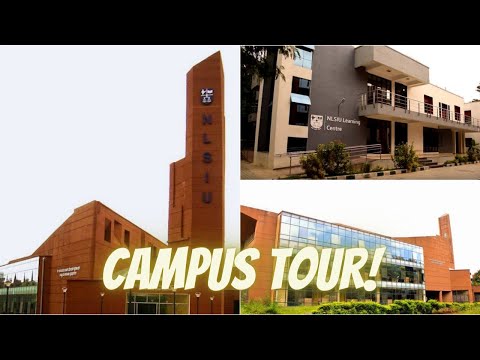 NLSIU, Bangalore | Campus Tour 2022 | RANK 1 National Law University
