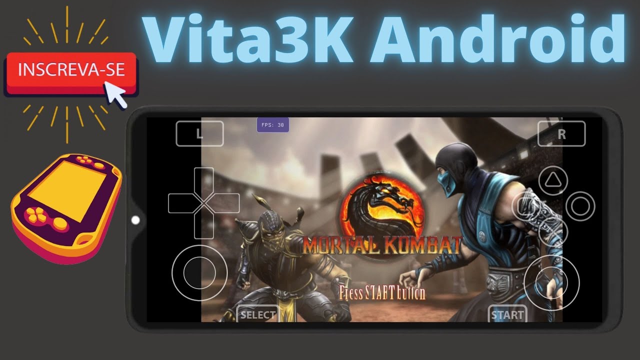Mortal Kombat 9 ON ANDROID!  VITA3K RELEASE! MK9 Playable on