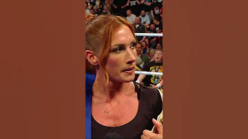 Becky Lynch Was Throwing Strays 