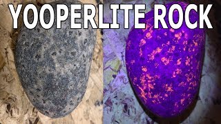 Glowing Rock Yooperlite With A 60 000 Psi Waterjet Youtube