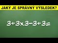 Top 10 matematick pklady kter zamotaj i vaeho uitele