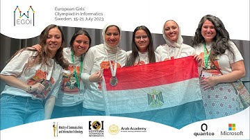 EGOI 2023 Egypt Team winners