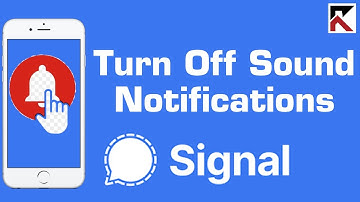 How To Turn Off Sound Notifications Signal