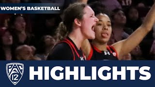 No. 18 Utah vs. No. 7 USC Women's Basketball Highlights | 2023-24 Season