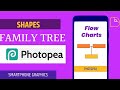 How to create flow charts in photopea for beginners