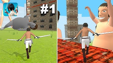 Titans 3D - New Release - Hyper Hybrid Casual - Gameplay Walkthrough (iOS & Android)