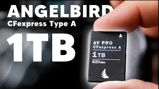 The ULTIMATE Memory Card for Your Sony FX3, A7S3, FX3, A7IV, A1 - Angelbird CFexpress Type A 1TB