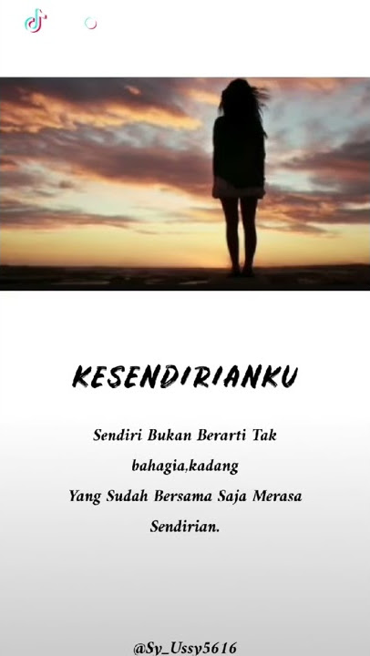 Kesendirianku