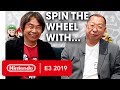 Mr. Miyamoto & Mr. Tezuka Spin the Wheel - Nintendo E3 2019