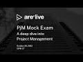 Are live project management mock exam  are 50 pjm exam