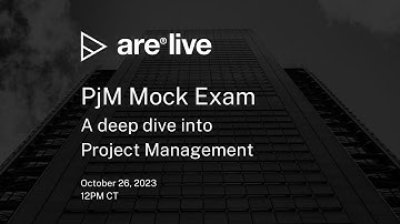 ARE Live: Project Management Mock Exam | ARE 5.0 PjM Exam