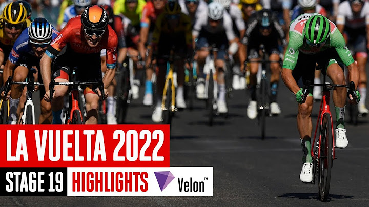 Incredible teamwork sets up sprint finish | La Vuelta a España 2022 Stage 19 Highlights
