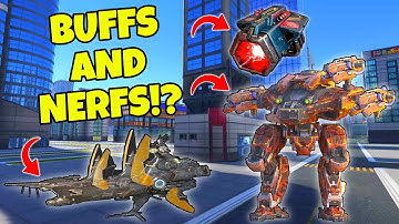 New UI Battle Screen & Rebalances In War Robots Update 8.4!