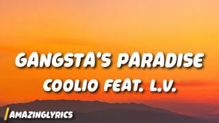 Gangsta's Paradise - Coolio (Lyrics) feat. L.V. Resimi