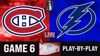 Montreal Canadiens vs. Tampa Bay Lightning Live Streaming Score, Play-By-Play, News, Updates