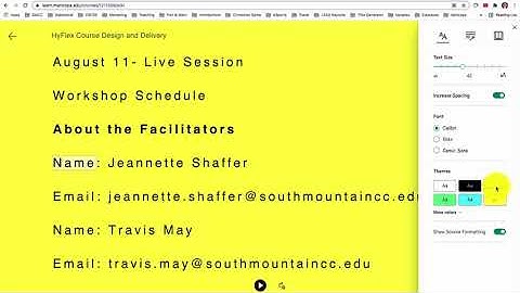 Immersive Reader in Canvas