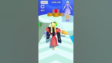 Gameplay van het spel Bouw een Koningin #shorts #barbie