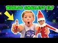 Worlds Smallest Elf on the Shelf + Hide and Seek with Tiny Elves