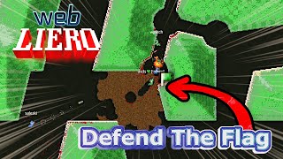 LIERO - proton-flag - Kangur DTF - Defend The Flag webliero extended Gameplay/Let's Play