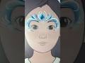 Frozen Crown Face Painting