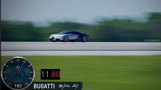 Bugatti Chiron Super Sport 0-245 mph Acceleration