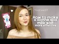 How to use a bonne spa milk salt correctly to make it effective frequently asked questions  ara g