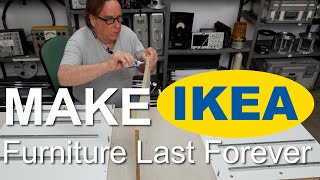 How To Use Crazy Glue Superglue Super Glue To Build IKEA Furniture & Make It Last Forever CA Glue