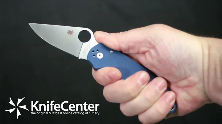 Spyderco Para 3 Compression Lock Folding Knife