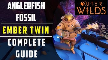 How to reach Anglerfish Fossil in Sunless City | Ember Twin Outer Wilds