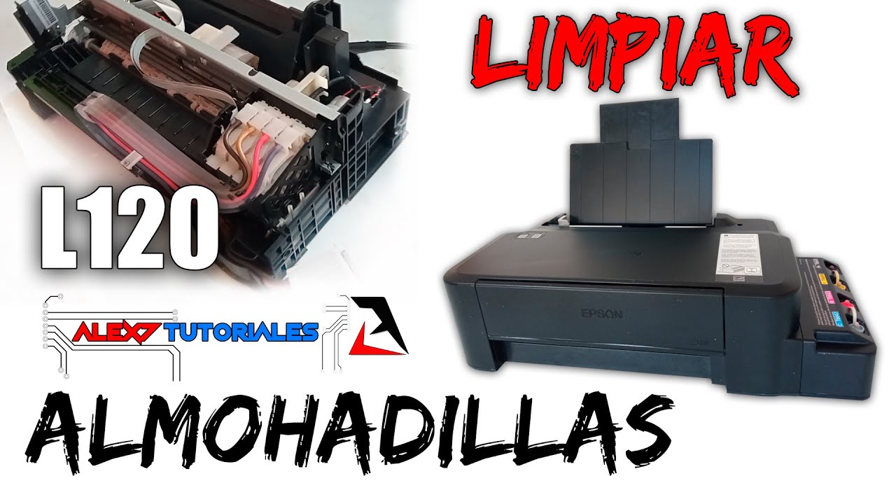 EPSON L120 - Limpieza de Almohadillas (Clean Pads) - YouTube