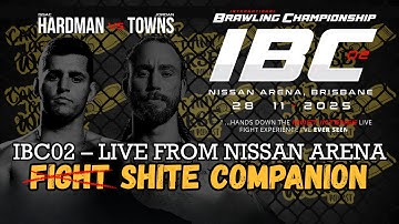 IBC02 – Live from Nissan Arena Brisbane - Shite Companion