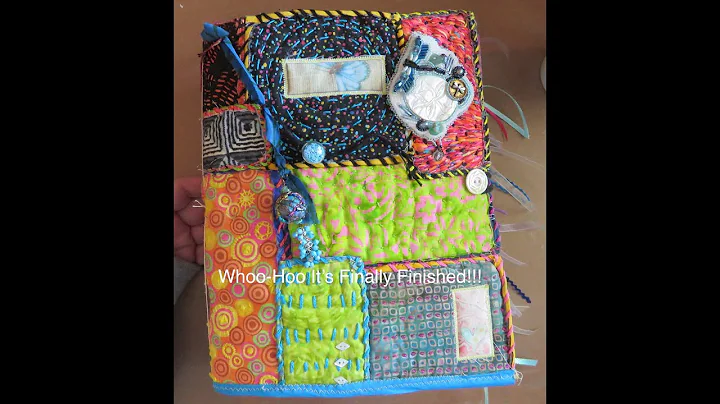 My Completed Teesha Moore Inspired Art Journal Fli...