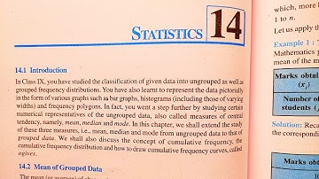 INTRODUCTION : CLASS 10 MATHEMATICS CHAPTER 14 STATISTICS || NCERT || ALL CONCEPT OF STATISTICS
