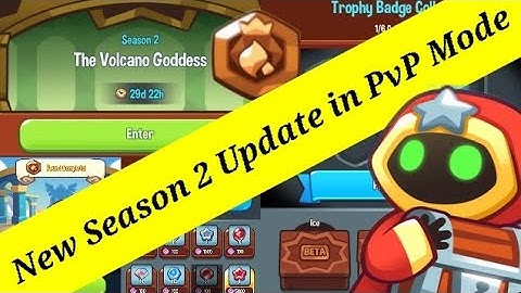 New Season 2 Update in PvP Gamemode | The Volcano Goddess | Summoner