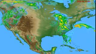 Radar forecast USA & Canada // modelrun: 12h UTC 2020-05-18