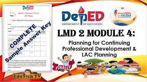 LDM2 MODULE 4 with ANSWER KEY for TEACHERS | Activity Solved with Soft Copy