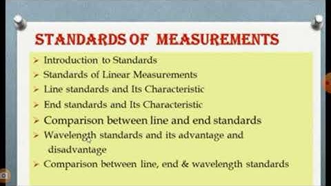 EME CH.2 STANDARDS & COMPARATORS