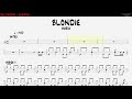 BLONDIE - Maria [DRUMLESS BACKING TRACK + DRUM SCORE]