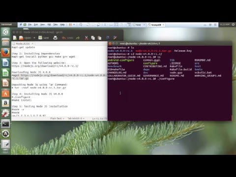 Node.js Installation on Ubuntu 15 04
