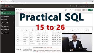 Practical SQL for Beginners and Data Scientists -   15 to 26