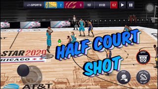 Half Court Shot Compilation (Insane Half Court Shots!!)-NBA LIVE MOBILE