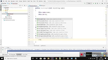 How to create bean class In java Hindi and English by Spring MastiDurgesh