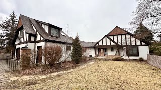 Exploring a Millionaire’s Incredible ABANDONED $10,000,000 Lakefront Tudor Mansion
