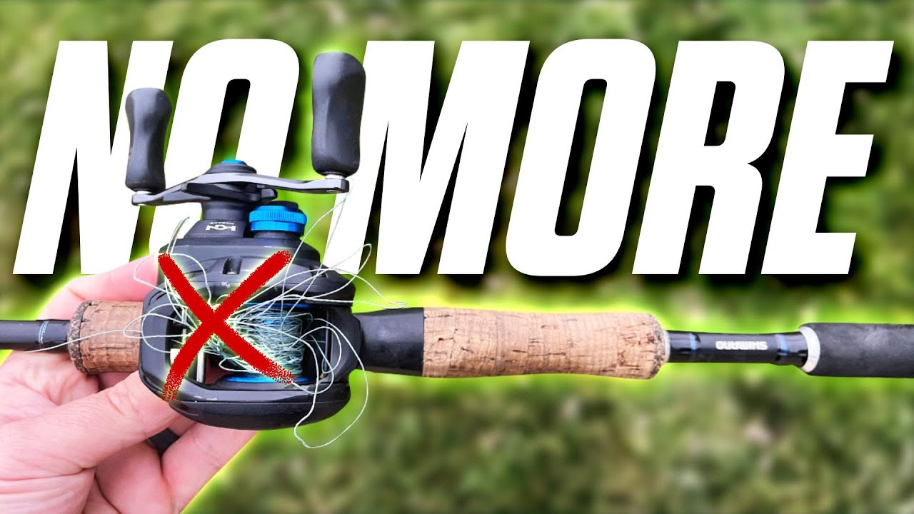 GET ZERO BACKLASHES With These Baitcaster Reel Settings 