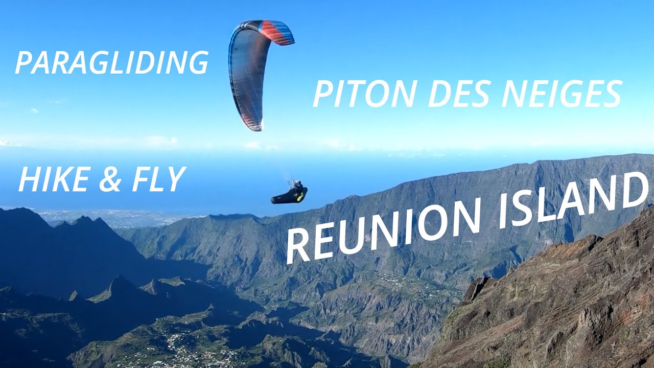 Hike to the TOP of Reunion Island and Fly